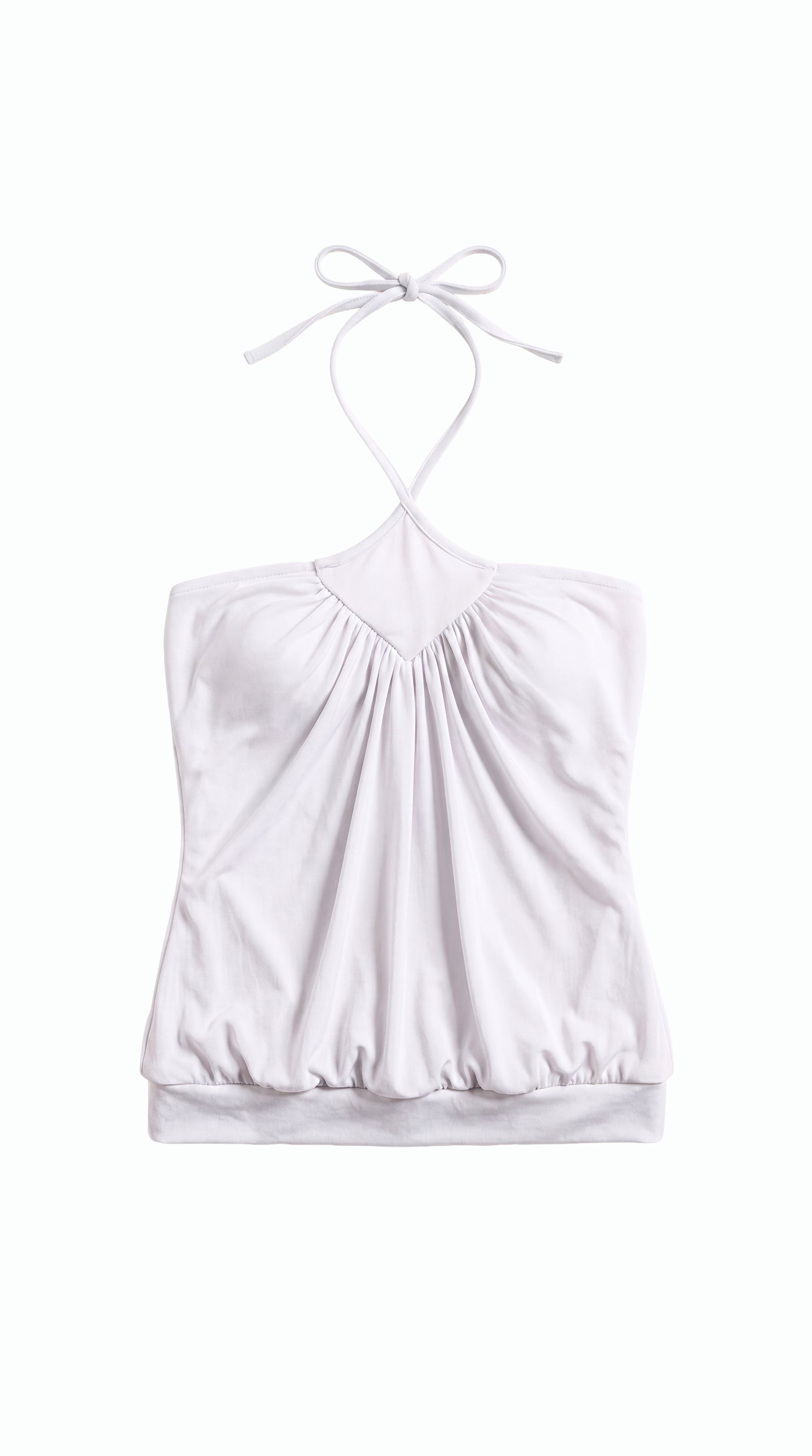 Ruched Halter Top