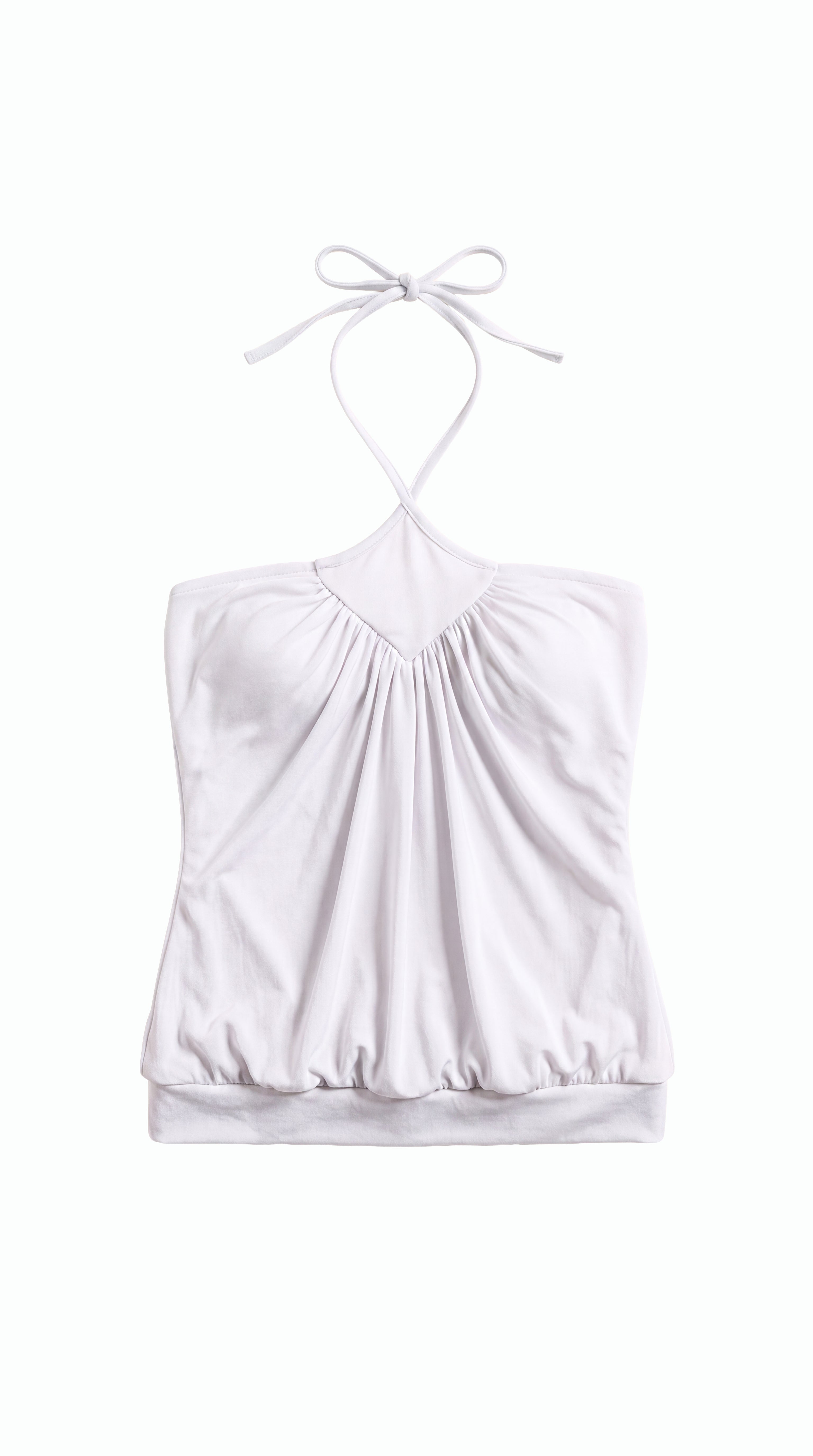 Ruched Halter Top