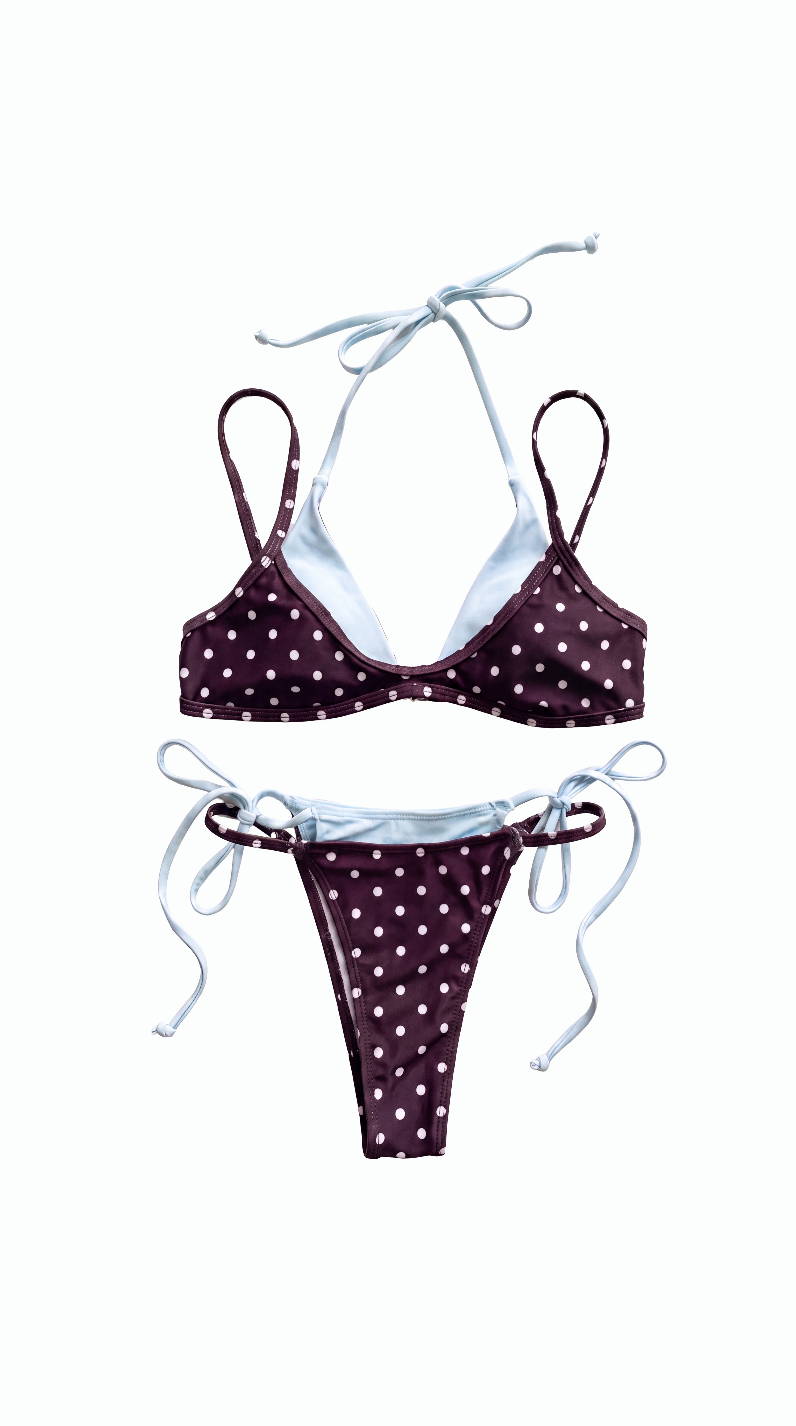 blue-and-brown-dot